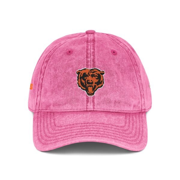 Chicago Bears Embroidered Logo on Vintage Cap - Image 12
