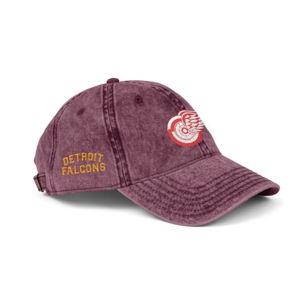 Detroit Red Wings Embroidered Logo on Vintage Cap - Image 22
