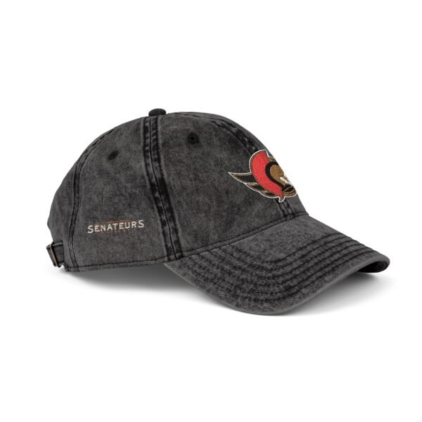 Ottawa Senators Embroidered Logo on Vintage Cap - Image 14