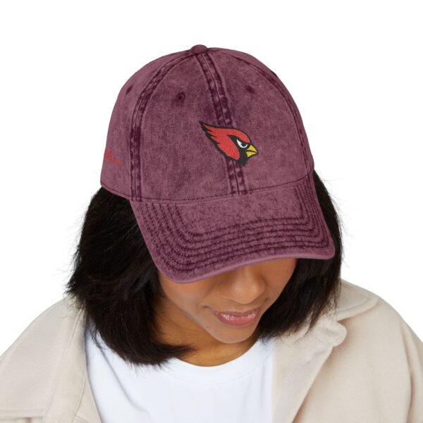 Arizona Cardinals Embroidered Logo on Vintage Cap - Image 23