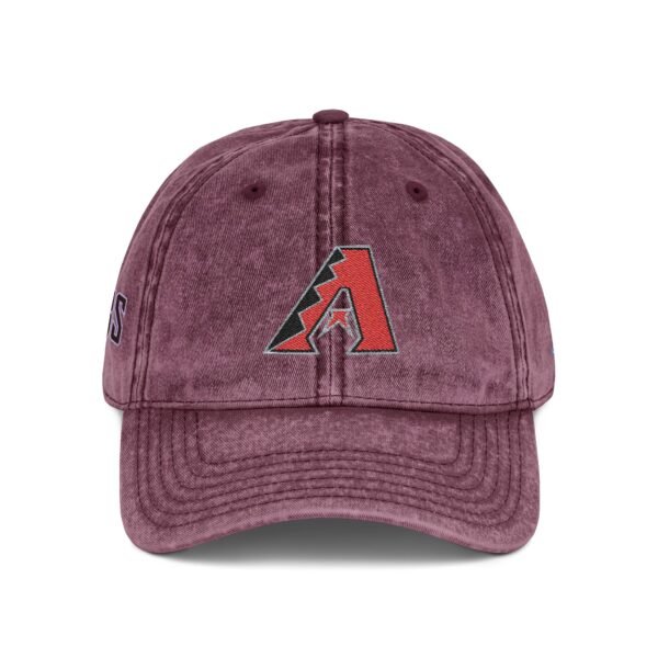 Arizona Diamondbacks Embroidered Logo on Vintage Cap - Image 20