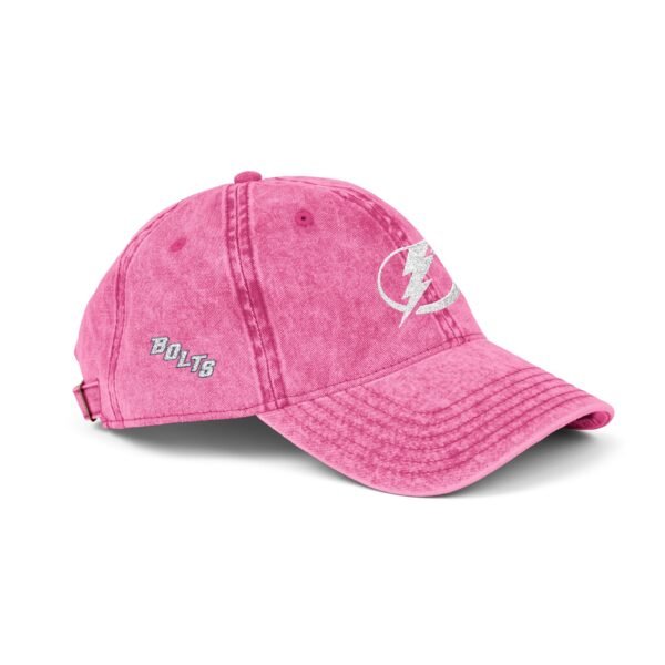 Tampa Bay Lightning Embroidered Logo on Vintage Cap - Image 10