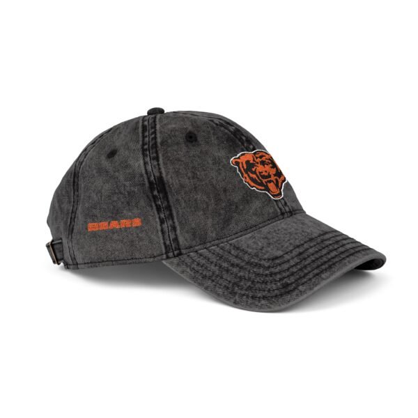 Chicago Bears Embroidered Logo on Vintage Cap - Image 10