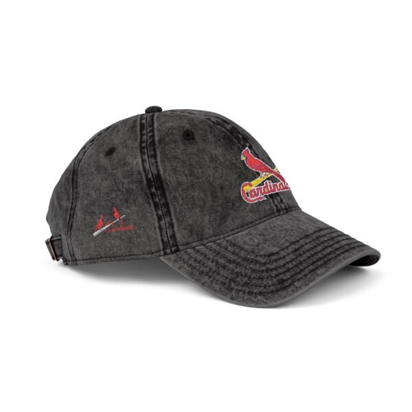 St. Louis Cardinals Embroidered Logo on Vintage Cap - Image 14
