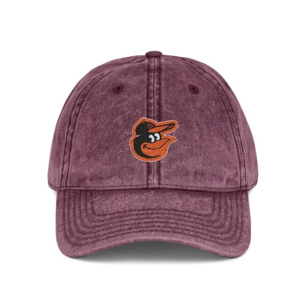 Baltimore Orioles Embroidered Logo on Vintage Cap - Image 16