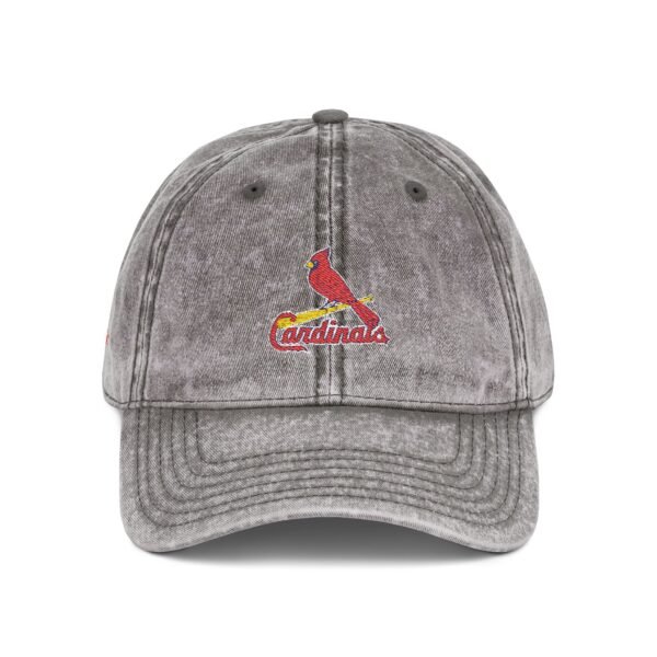 St. Louis Cardinals Embroidered Logo on Vintage Cap