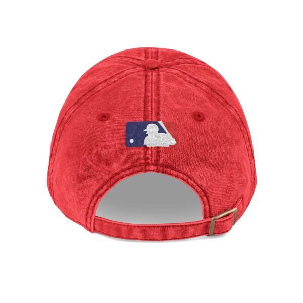 Cincinnati Reds Embroidered Logo on Vintage Cap - Image 9