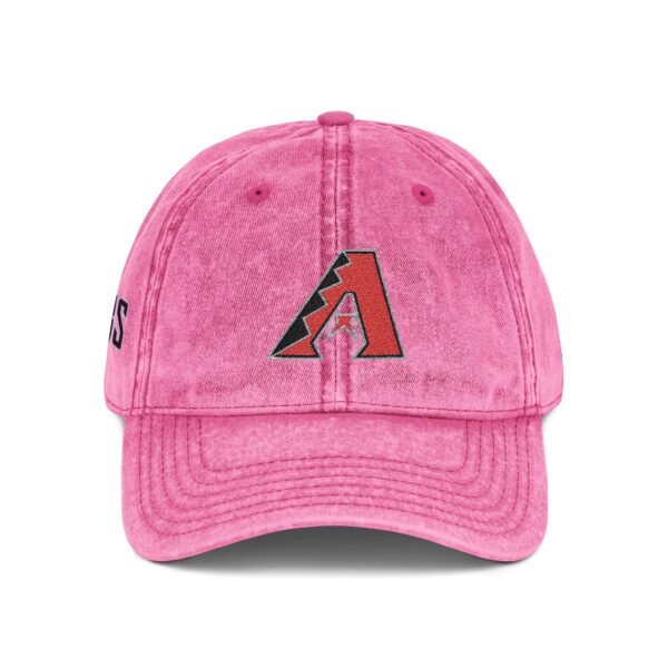 Arizona Diamondbacks Embroidered Logo on Vintage Cap - Image 12