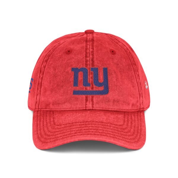 New York Giants Embroidered Logo on Vintage Cap - Image 16