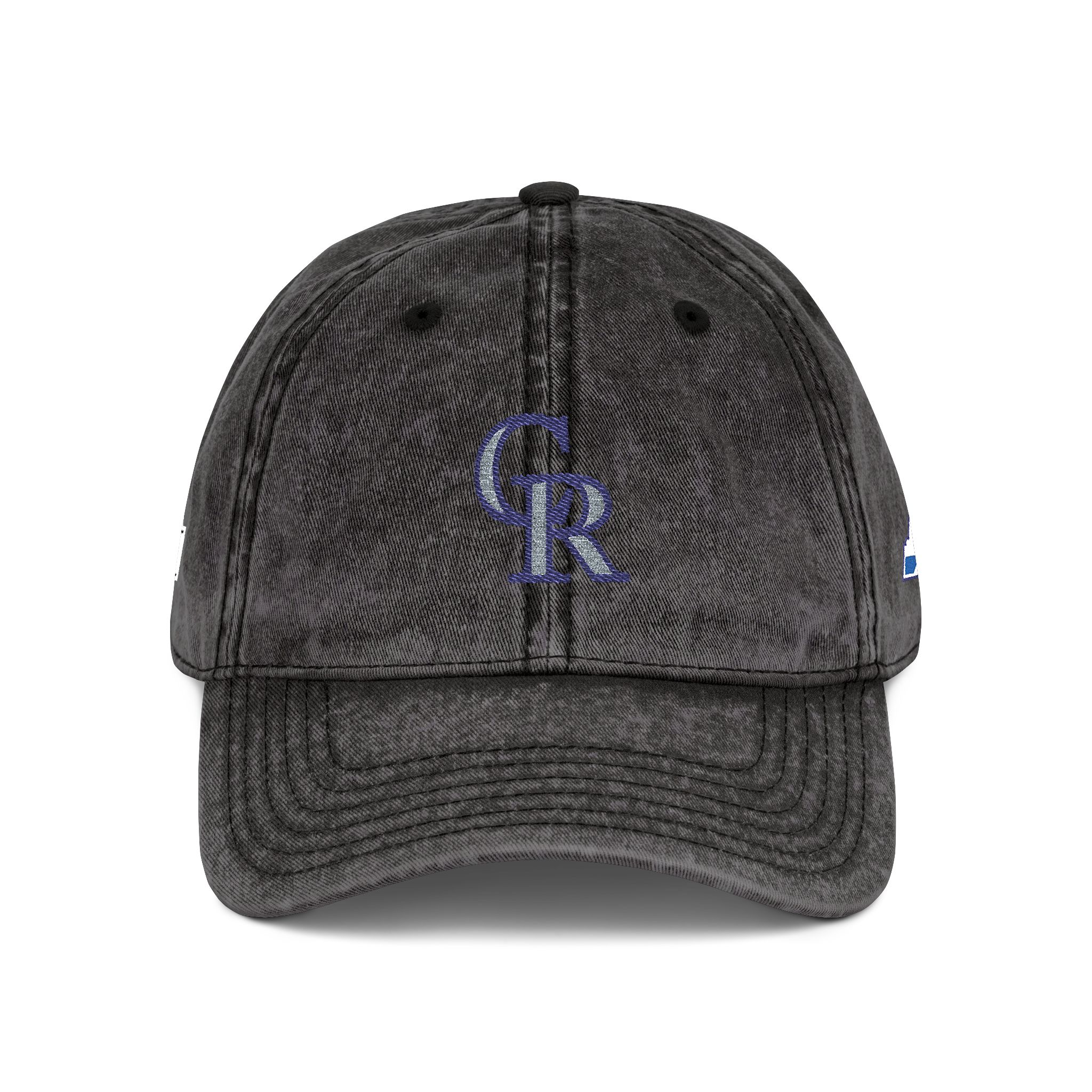 Colorado Rockies Embroidered Logo on Vintage Cap - Image 20