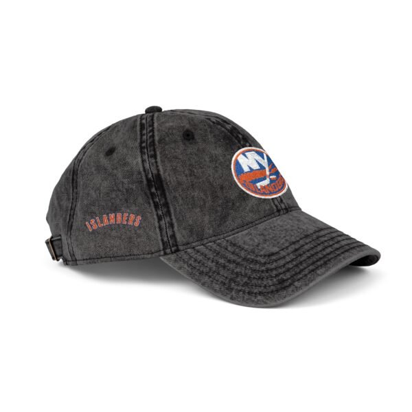 New York Islanders Embroidered Logo on Vintage Cap - Image 22