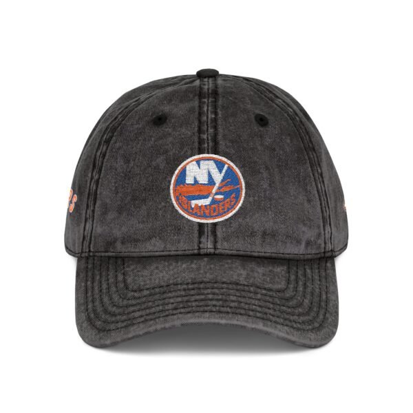 New York Islanders Embroidered Logo on Vintage Cap - Image 20