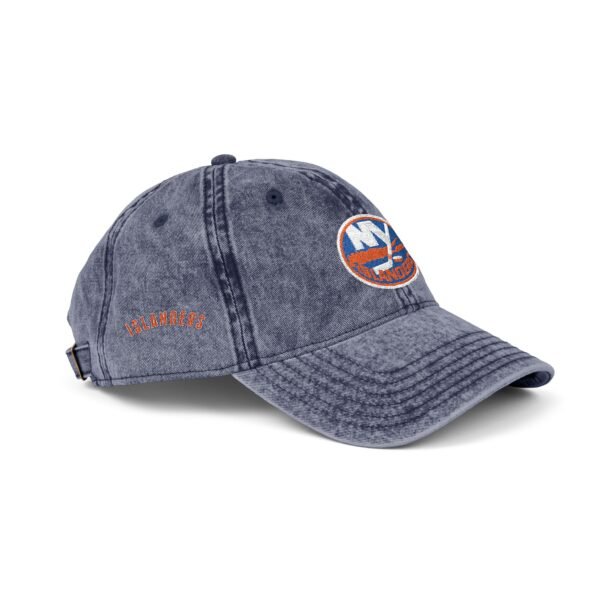 New York Islanders Embroidered Logo on Vintage Cap - Image 18