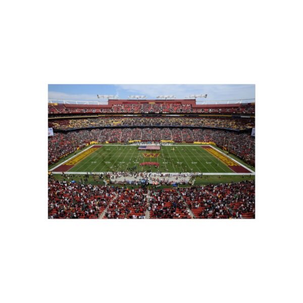 Washington Commanders Northwest Stadium Fine Art Posters
