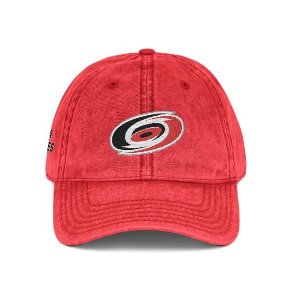 Carolina Hurricanes Embroidered Logo on Vintage Cap - Image 16