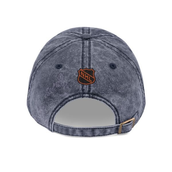Columbus Blue Jackets Embroidered Logo on Vintage Cap - Image 17