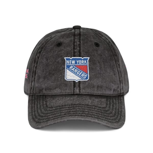 New York Rangers Embroidered Logo on Vintage Cap - Image 20