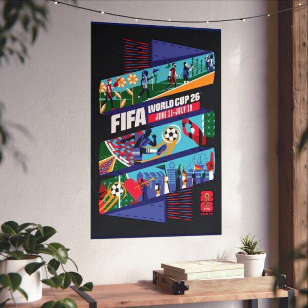 2026 World Cup Kansas City Host City Fine Art Poster - Image 3