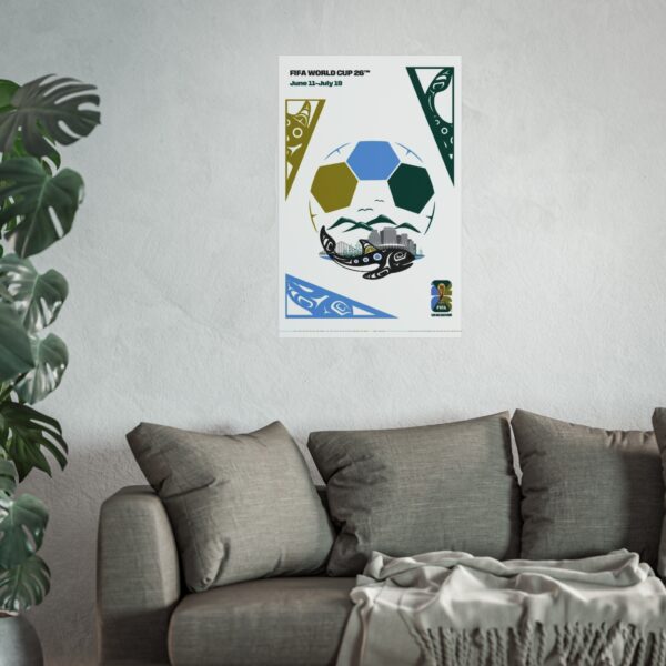 2026 World Cup Vancouver Host City Fine Art Poster - Image 2