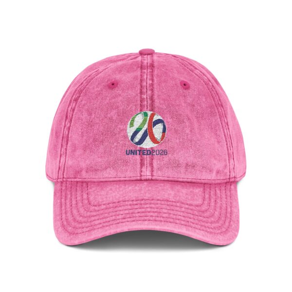 FIFA World Cup 2026™ Embroidered Logo on Vintage Cap