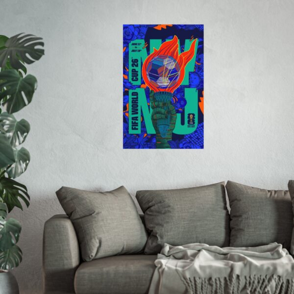 2026 World Cup New York New Jersey Host City Fine Art Poster - Image 2
