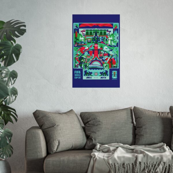 2026 World Cup Monterrey Host City Fine Art Poster - Image 2