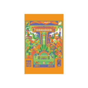 2026 World Cup Mexico City Host City Fine Art Poster