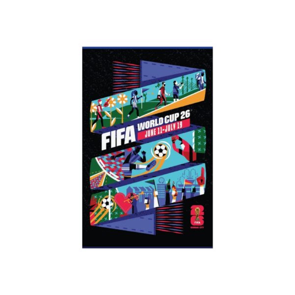 2026 World Cup Kansas City Host City Fine Art Poster