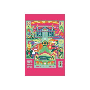 2026 World Cup Guadalajara Host City Fine Art Poster