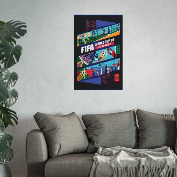 2026 World Cup Kansas City Host City Fine Art Poster - Image 2