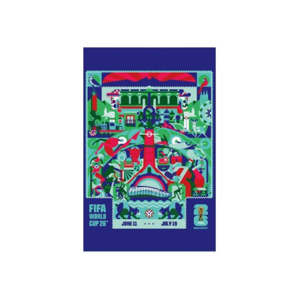 2026 World Cup Monterrey Host City Fine Art Poster