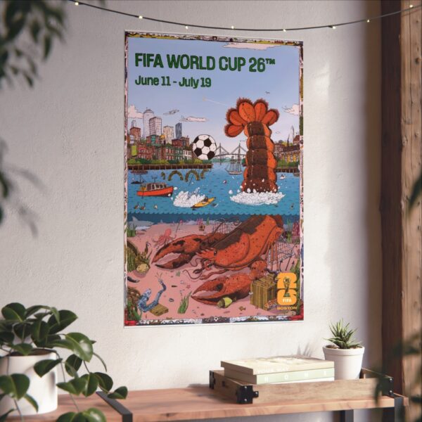 2026 World Cup Boston Host City Fine Art Poster - Image 3