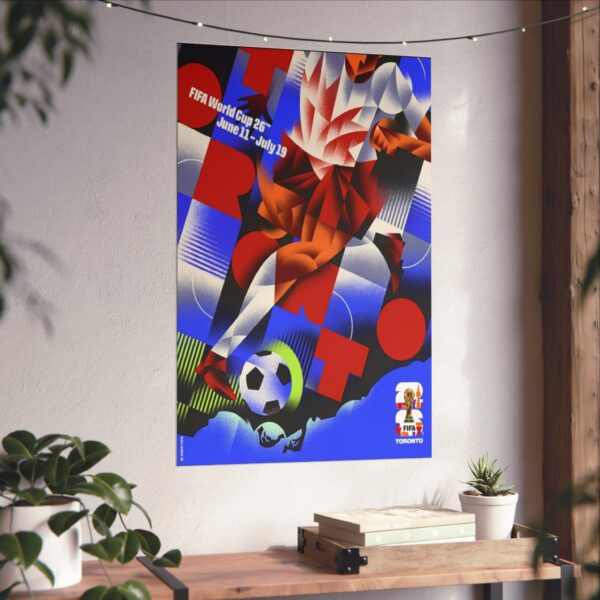 2026 World Cup Toronto Host City Fine Art Poster - Image 3