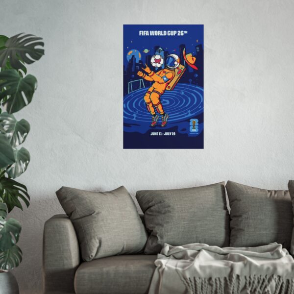 2026 World Cup Houston Host City Fine Art Poster - Image 2