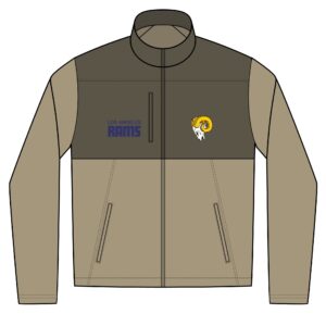 Los Angeles Rams Vintage Unisex Realtree® Atlas Colorblock Soft Shell (Embroidery)