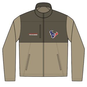 Houston Texans Unisex Realtree® Atlas Colorblock Soft Shell (Embroidery)