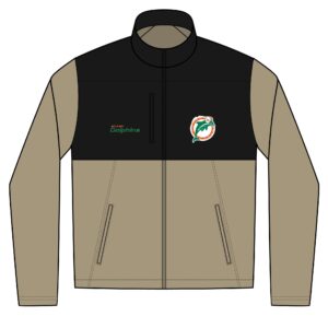 Miami Dolphins Vintage Unisex Realtree® Atlas Colorblock Soft Shell (Embroidery)