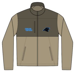 Carolina Panthers Unisex Realtree® Atlas Colorblock Soft Shell (Embroidery)