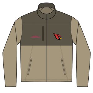 Arizona Cardinals Unisex Realtree® Atlas Colorblock Soft Shell (Embroidery)