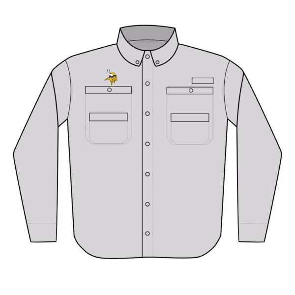 Minnesota Vikings Men's PFG Tamiami™ II Shirt (Embroidery) - Image 3