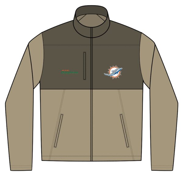 Miami Dolphins Unisex Realtree® Atlas Colorblock Soft Shell (Embroidery) - Image 2