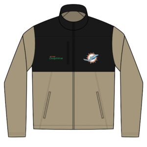 Miami Dolphins Unisex Realtree® Atlas Colorblock Soft Shell (Embroidery)