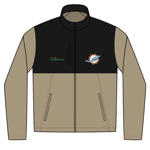 Miami Dolphins Unisex Realtree® Atlas Colorblock Soft Shell (Embroidery)