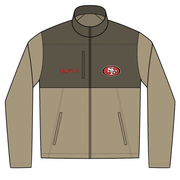San Francisco 49ers Unisex Realtree® Atlas Colorblock Soft Shell (Embroidery)