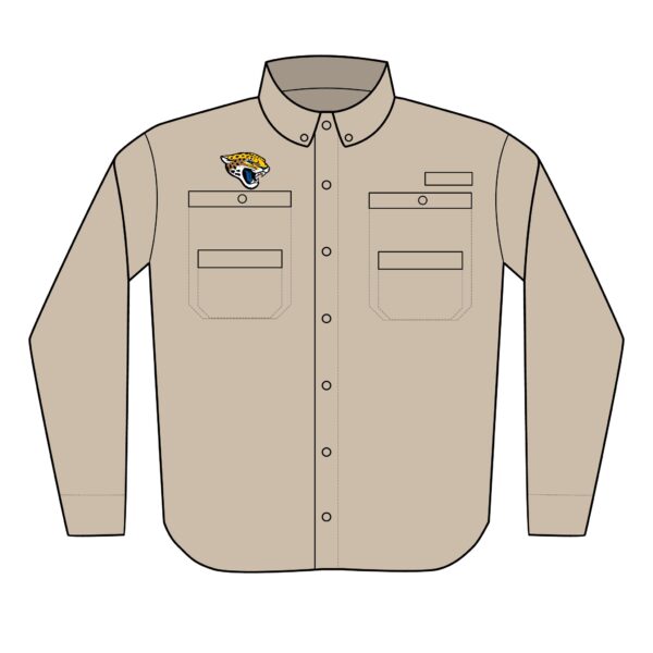 Jacksonville Jaguars Men's PFG Tamiami™ II Shirt (Embroidery) - Image 2