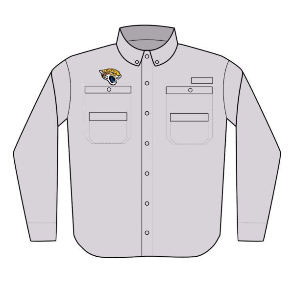 Jacksonville Jaguars Men's PFG Tamiami™ II Shirt (Embroidery) - Image 3