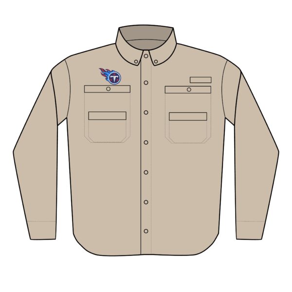 Tennessee Titans Men's PFG Tamiami™ II Shirt (Embroidery) - Image 2