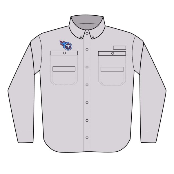 Tennessee Titans Men's PFG Tamiami™ II Shirt (Embroidery) - Image 3