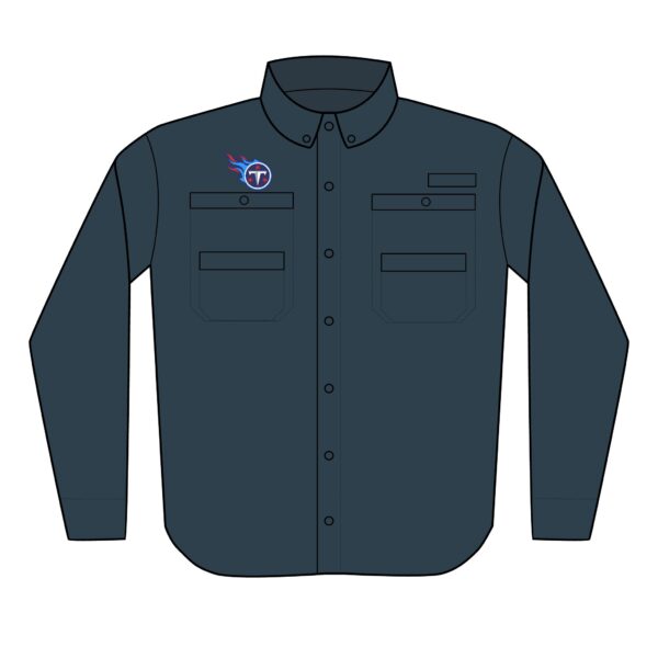 Tennessee Titans Men's PFG Tamiami™ II Shirt (Embroidery) - Image 5