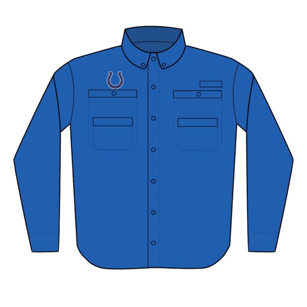 Indianapolis Colts Men's PFG Tamiami™ II Shirt (Embroidery) - Image 7